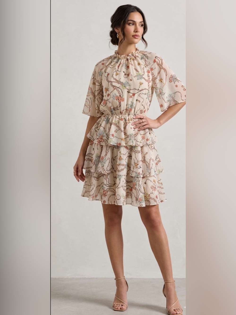 New Fame and Partners floral dress